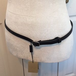 Burberry Leather Black Belt